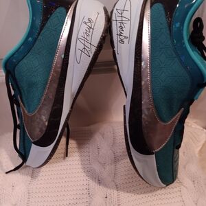 Nike Teal and Black Women's Shoes